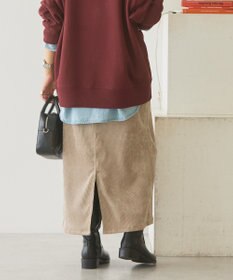 AMERICAN HOLIC コーデュロイベイカータイトスカート