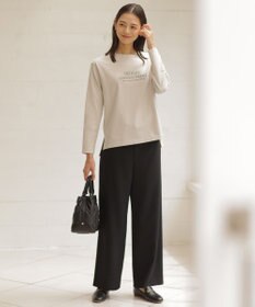 J.PRESS LADIES L ロゴ ロングスリーブ Tシャツ