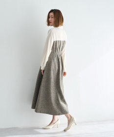 YECCA VECCA ベアドッキングワンピース