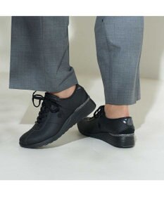 Riz raffinee <Riz raffinee>【le coq sportif×Riz raffinee】ヒールアップ厚底スニーカー