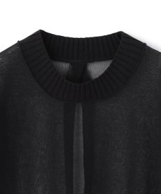 BEIGE， PYRRHOT / シアーコンビ バックスリットプルオーバー