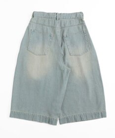 WEGO クロップドワイドデニムパンツ