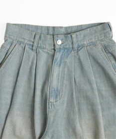 WEGO クロップドワイドデニムパンツ