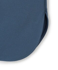 ICB マラボーテＷジョーゼット ボウタイ付きシャツカラートップス