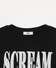 WEGO ロゴレースドロストショートT