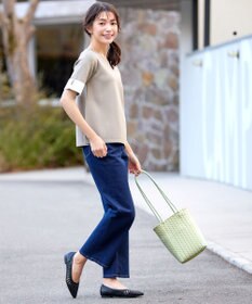 Tiaclasse メルカドウーヴンバッグ