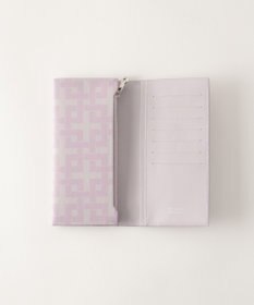 MIYABIYA La quoh with kirakaracho 角つなぎ プリントレザー 長財布