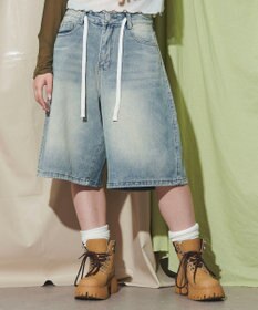 WEGO ブラストデニムハーフパンツ