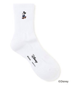 J.PRESS MEN 【DISNEY COLLECTION】ワンポイント ソックス / ミッキーマウス
