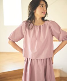 Feroux 【洗える】パフスリーブセット アップ