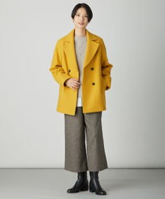 J.PRESS LADIES 【WEB限定カラーあり】Jackal ソフトメルトン Pコート