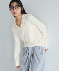 CRAFT STANDARD BOUTIQUE ハイネックハーフボタンプルオーバー