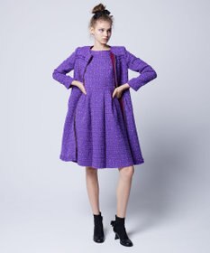 TOCCA 【消臭】SWEET TWINKLE ツイードコート