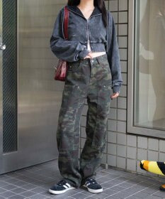 WEGO ヴィンテージウォッシュWジップショートパーカー