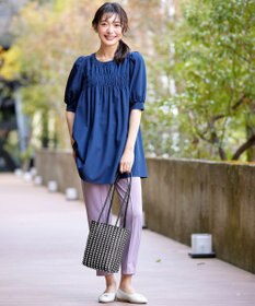 Tiaclasse メルカドウーヴンバッグ