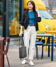 Tiaclasse メルカドウーヴンバッグ