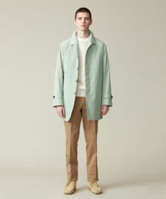 J.PRESS MEN 【ビジネス対応可】【撥水加工 / ウォッシャブル可】テクニカルライトポプリン ドレスカーコート