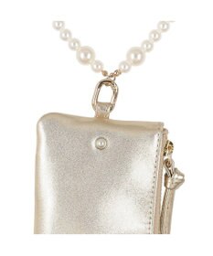 UNBILLION ペルケ perche / パール調ストラップ・マルチケース