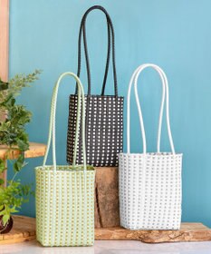 Tiaclasse メルカドウーヴンバッグ