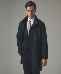 GOTAIRIKU 【防水/軽量/シワになりにくい】ラスタードビーメモリーラミネーションコート_スタンドカラー(24年モデル)