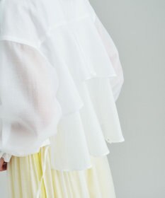 GRACE CONTINENTAL バックコンシャスブルゾン