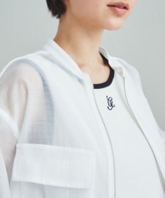 GRACE CONTINENTAL バックコンシャスブルゾン