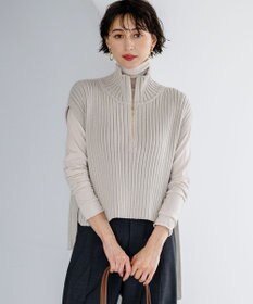 23区 【先行予約】バルキー クロップド ニット ベスト