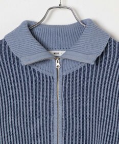 WEGO ダブルジップショートカーデ