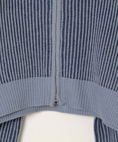 WEGO ダブルジップショートカーデ