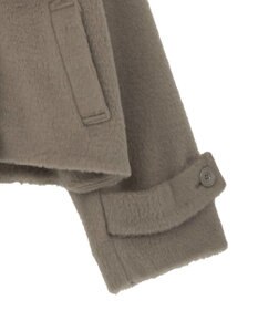 earth music&ecology シャギーショートコート