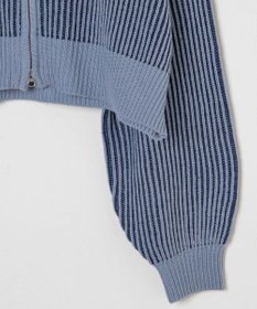 WEGO ダブルジップショートカーデ