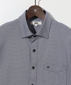 JOSEPH ABBOUD 【ストレッチ・イージーケア】コンパクトジャージープリントシャツ