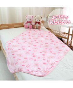 Mother garden マザーガーデン くまちゃん柄 あったか ハーフ毛布 100×140cm