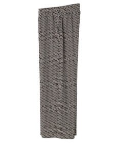 Green Parks ・ｆｕｒｒｙ　ｒａｔｅ　キカガクガラギャザーパンツ