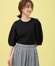 ANY パフスリーブニットプルオーバー