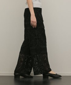 GRACE CONTINENTAL パネル刺繍パンツ