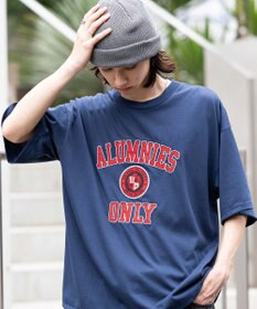 WEGO 【接触冷感/ユニセックス着用ITEM】カレッジロゴグラフィックT（SS）