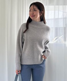 UNFILO 【WEB＆一部店舗限定】へアリースウェット ハイネックニット