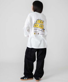 WEGO 【ユニセックス着用ITEM】別注BENDAVISグラフィックT（LS）