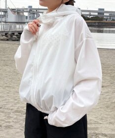 WEGO 【日焼け対策/セットアップ対応】ラッシュガードZIPパーカー