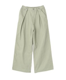 earth music&ecology 【綿100％】ポケットレースカラーパンツ