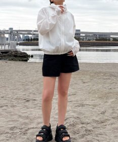 WEGO 【日焼け対策/セットアップ対応】ラッシュガードZIPパーカー