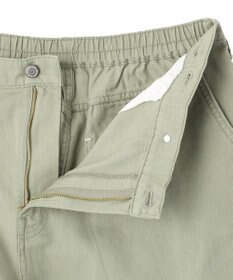 earth music&ecology 【綿100％】ポケットレースカラーパンツ