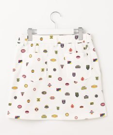 23区GOLF 【WOMEN】【吸水速乾】ステッカープリント スカート