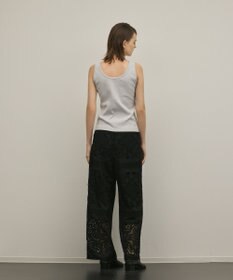 GRACE CONTINENTAL パネル刺繍パンツ