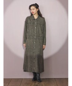 Green Parks ■ＥＳＣＡＲ　デニムジャケットワンピース