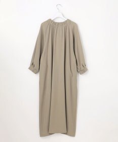 自由区 L 【SHIHOさん着用】TWドレープツイル3WAYボウタイ ワンピース