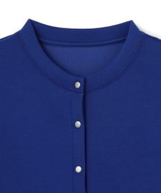 UNFILO L 【野呂佳代さん着用】BEAUTY FORM JERSEY スナップカーディガン