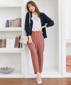 ANY SIS 【美人百花11月号掲載】シャドーチェックボウタイ ブラウス