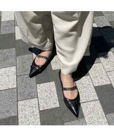 MODE ET JACOMO <MODE ET JACOMO>ポインテッドトゥメリージェーンパンプス